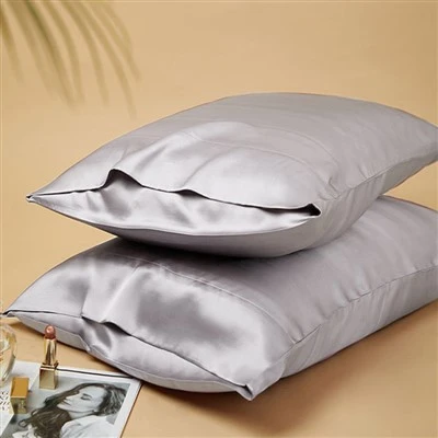 Solid Color 22 Momme 100% Mulberry Silk koddaver