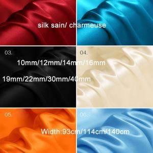 Solid Litur Dying Silk Satin